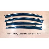 Honda Hrv / Vezel 2015 2016 2017 2018 2019 2020 2021 2022 Door Visor / Mugen Door Visor / Injection 