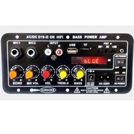 cod DC 12V 24V AC 220V Amplifier Ampli Mini Board Audio Bluetooth USB FM Radio TF Player Subwoofer M