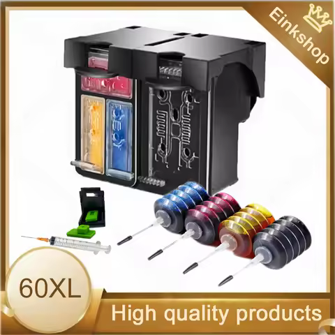 For HP 60 XL ink cartridge for HP60 60xl Deskjet F2480 F2420 F4480 F4580 F4280 D2660 D2530 D2560 Pho