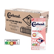 Cowhead Uht Milk Lactose Free 1L - Carton