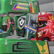 [1 PAIR] Sticker Swedish Boomerang Truck Huina Scania 770s