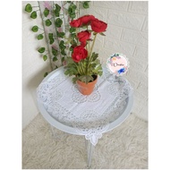 SMALL SQUARE GUEST TABLE CLOTH / SQUARE MOTIF GUEST TABLE CLOTH / IMPORTED GUEST TABLE CLOTH / TABLE