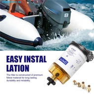 ALLGOODS Marine Fuel Filter, Separating Filter Cross-border Automotive Oil Water Separator, Fuel Fil