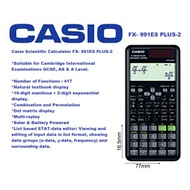 Casio FX-991ES Plus 2nd Edition BLACK