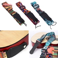 BEAUTY Guitar Belts, Adjustable Ethnic Style Guitar Strap, Useful Polyester Ukulele Strap Guitar