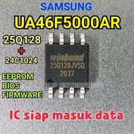 SAMSUNG UA46F5000AR IC 25Q128 + 24C1024 EEPROM / BIOS / FIRMWARE UA46F5000 / 46F5000