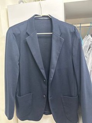 Uniqlo 男裝 舒適西裝外套  9成新  尺寸：L