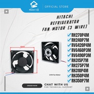 HITACHI REFRIGERATORS FAN MOTOR (3 WIRE) – 92MM X 92MM HH0004962A