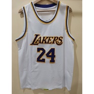 Embroidery Los Angeles Lakers #24 Kobe Bryant Jersey Basketball Jersey
