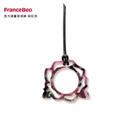 FranceBed放大鏡薔薇項鍊/ 粉紅色
