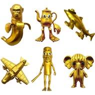 Galaxy toys Mainan anomali tung sahur Gold Version Limited Edition Tralalero tralala lirili lalamla 