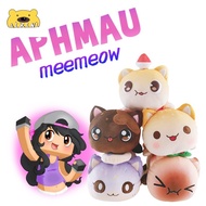 Aphmau MeeMeows AIXINI 28cm Aphmau Meow Meows Plush Doll French Fries Burgers Bread Sandwich Donut C