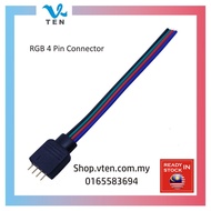 Male Connector Wire Cable For 5050 3528 RGB Led strip Light Male Type 4 Pin Needle Connector Wire Fo