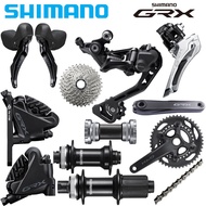 SHIMANO GRX RX400 2X10Speed Groupset Hydraulic Disc Brake Front Rear Derailleur HG500 Cassette 11-34T 36T Road Bike Set Original