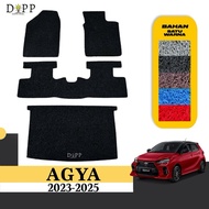 New Agya Car Mat Car Mat/ Toyota Agya 2023-2025 Vermicellimie