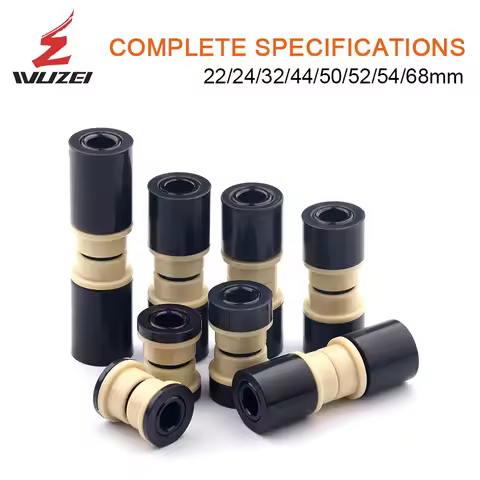 MTB Rear Shock DU Bushing Ring 8x22/24/32/44/50/52/54/68mm Aluminium Alloy DU Ring for Fox Rockshox 