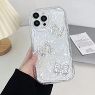 I.case_store 2 3D Ribbon hologram Case Softcase silicone TPU iphone 7 8 plus SE2 SE3 X Xs Max Xr 11 