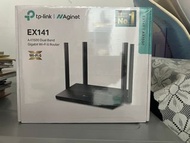 全新未開封 TP-Link EX141 AX1500 Dual Band Gigabit Wi-Fi 6 Router