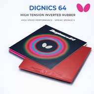Butterfly Dignics 64 High Tension Rubber 06060 Table Tennis Inverted Sheet