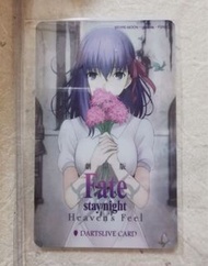 全新 稀有 絕版 限定 間桐櫻 Fate Stay Night Heaven's Feel 天之杯 Dartslive D2 D3 飛鏢卡 掟鏢 Card