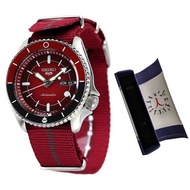 Seiko Naruto Limited Edition Nylon Red Dial Watch SRPF67K1 SRPF67 SRPF67K