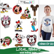 [Ironed, heat pressed image] Mickey M2 ironed image for children