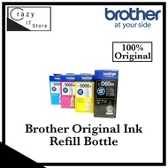 Brother BT-D60BK / BT-5000 C/M/Y Refill Original Ink