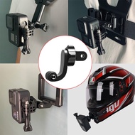IRCTBV 360° For GoPro 11/10/9/8 Adapter Bracket Chin Mount Holder Action Camera Accessories Motorcycle Helmet Vertical Bracket Adapter