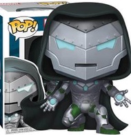 {克拉克玩具} FUNKO POP infamous ironman 漫威系列 末日博士 鋼鐵人 夜光版 677