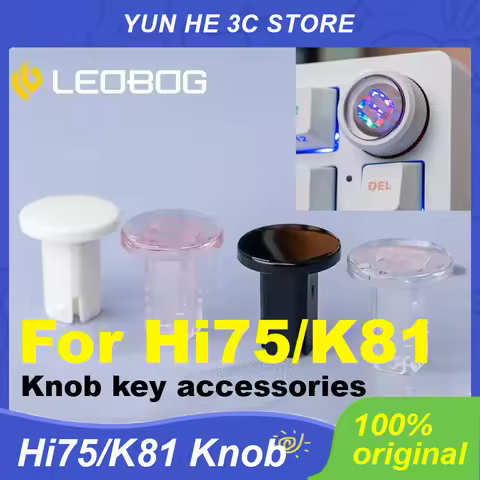 Leobog Hi75 Mechanical Keyboard Knob Customize Switching Knob Keycaps Leobog K81 Mechanical Keyboard
