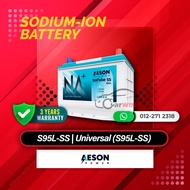 Aeson Power Sodium-ion Battery: S95L-SS | Universal (S95L-SS) | 3Y Warranty