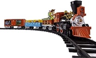 Lionel Battery-Operated Disney Toy Story Toy Train Set with Locomotive, Train Cars, Track &amp; Remote with Authentic Train Sounds, &amp; Lights for Kids 4+