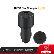Car Charger 100W Dual Output USB - A Type-C Dual Port 68W Max Super Fast Charge Charger Adapter