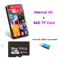 MP3 MP4 Player HiFi Sound 4 Inch Full Touch Screen 16GB BT 5.0 HD Video Player with Speaker Recorder