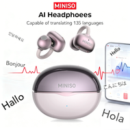 Miniso | [AI Translator]MINISO MS503 Bluetooth Earphones OWS Ear Clip Sport Wireless Headphones Hear