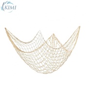 Fishing Net Wall Hanging Decoration 1 by 2m and 1 5 by 2m for Beach Style Room