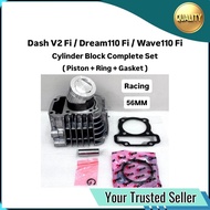 ( Racing 56MM ) Wave Dash110 V2 Fi Dash 110 V2 Fi Dash 2 Fi Dash2 Fi Wave110 Fi EX5 Dream110 Fi EX51