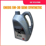 ENEOS 5W30 4 LITER ECO TOURING ASIA SEMI SYNTHETIC API SP 5W-30 4L ENGINE OIL SIRIM MINYAK ENGINE