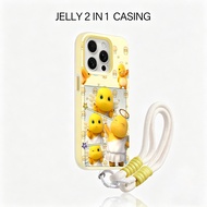 2 In 1 Cute Nailong Angel Casing hp Oppo OPPO Reno 16 F 5G Reno 15F 15 Pro Max A6T Pro 5G A6X 14F A3
