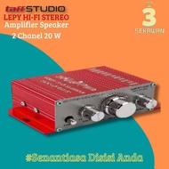 Ampli Mini Stereo Amplifier HIFI Pengeras Audio Mobil 2 Chanel Speaker