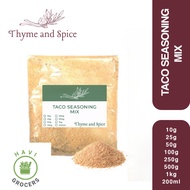 [POUCH] Taco Seasoning/ Tacos Seasoning 25 50 100G - Seasoning️