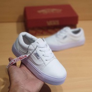 Children's Shoes vans Shoes Kids Shoes oldskool full white vans Shoes Including box &amp; Socks.