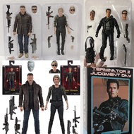 NECA Terminator T-800 Action Figure Nasib Gelap Sarah Connor T-1000 T800 Arnold Schwarzenegger Model