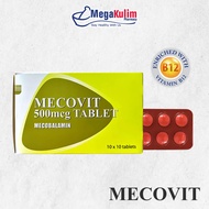 Mecovit Mecobalamin 500mcg 10X10 Tab