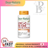 ASAHI Dear Natura Vitamin C Supplement with Zinc, Lactic Acid Bacteria, Vitamin B2, Vitamin B6 60 Da