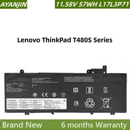 L17L3P71 Laptop Battery For Lenovo ThinkPad T480S Series 01AV478 SB10K97620 01AV479 01AV480 L17M3P71