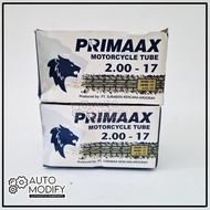 Primaax Inner Tube Primax/ 200-17 (50/90-17, 60/80-17, 215-17 Ring 17)