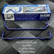 Porsche 997 Turbo Non PDK - H&R Anti Rollbar Sway Bar Kit