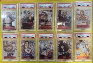 全新OPCG 海賊王 25週年紀念版 全PSA10（10連號) 觀塘卡牌店 門市現貨 海賊王 原箱 原盒 對戰Deck料 評分卡 白卡 OP01 OP02 OP03 OP04 OP05 OP06 OP