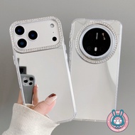 Luxury Makeup Mirror Phone Case For Honor X9 X9A X9B X9C X9D Smart X8 X8A X8B X7A X7B X7C X7D X6 X6A